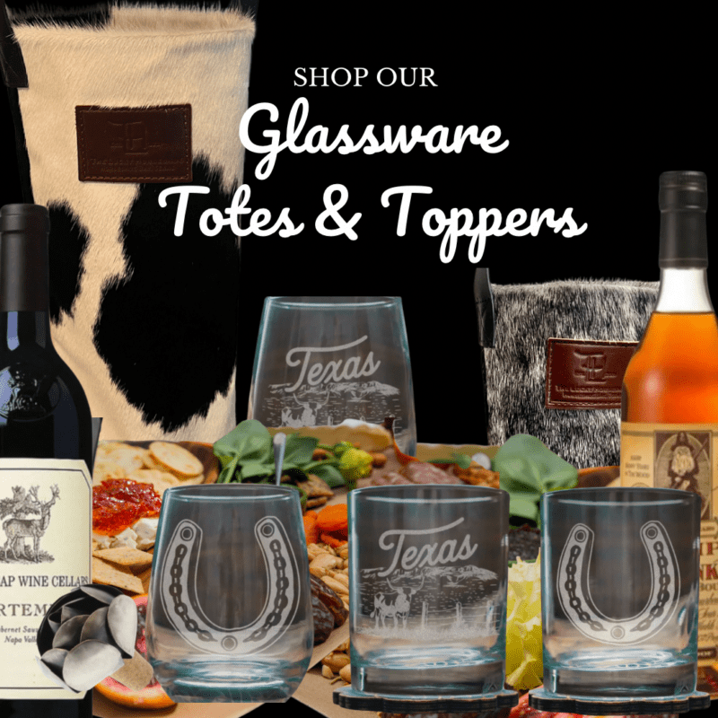 Glassware, Totes & Toppers